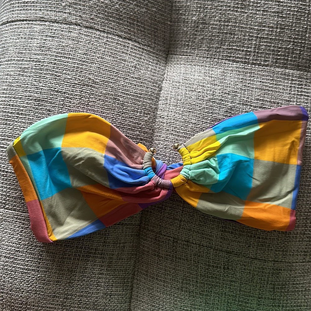 WeWoreWhat Multicolor Bandeau Bikini - Picture 6 of 10